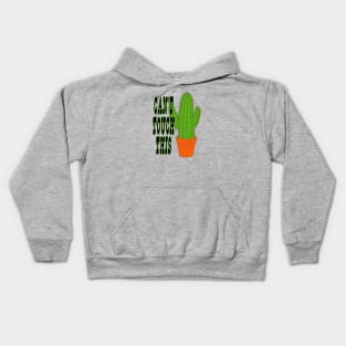 Can't Touch This, Funny Cactus Kids Hoodie